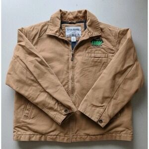 Steelguard Men's Canvas Fleece Lined Duck Work Jacket Size Medium‎